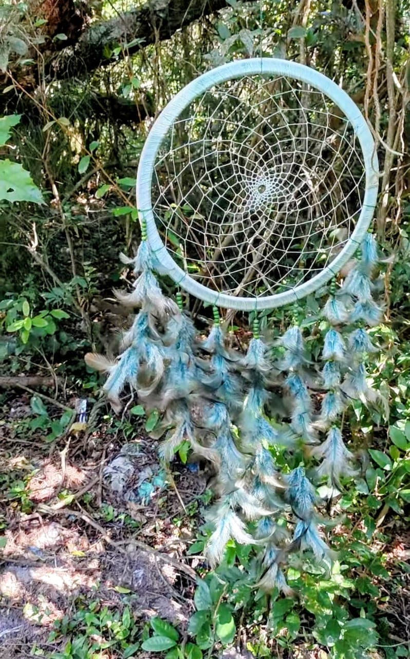 Filtro dos sonhos na mata